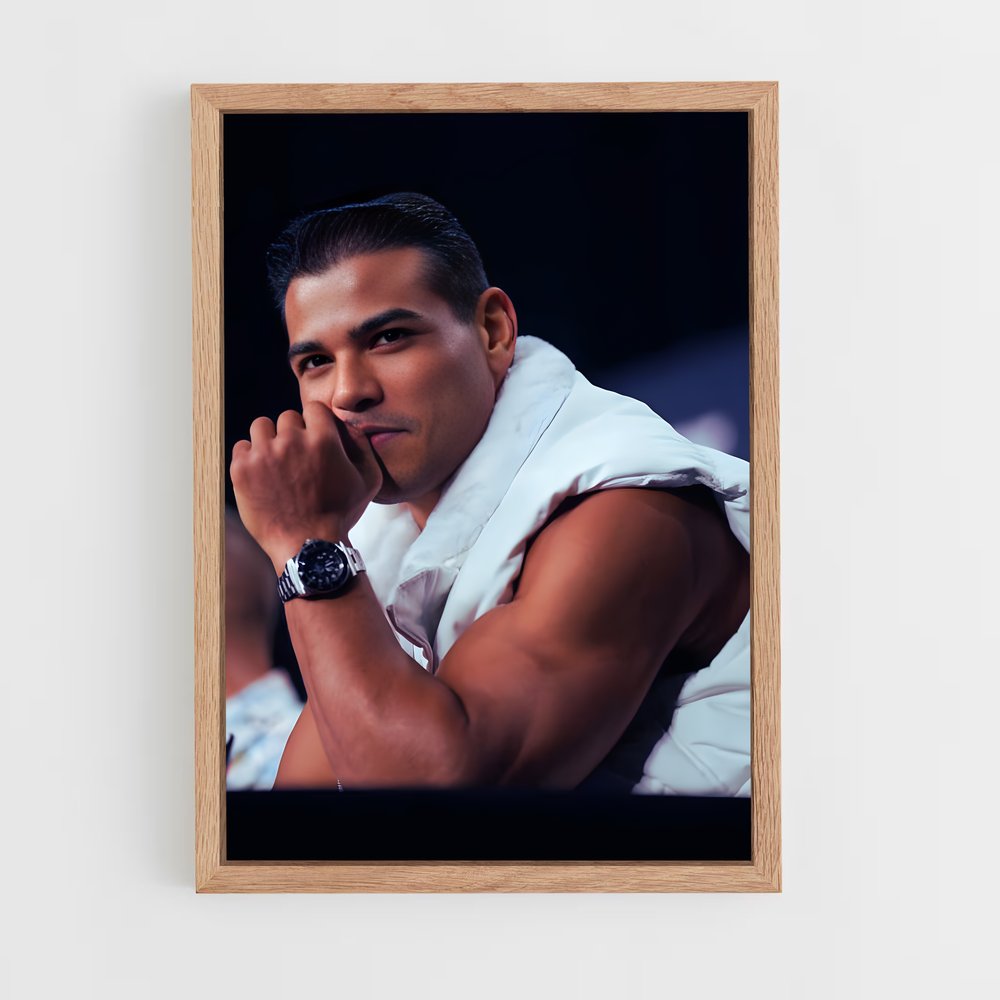 Poster Paulo costa méditatif – affiche MMA (vue 4)